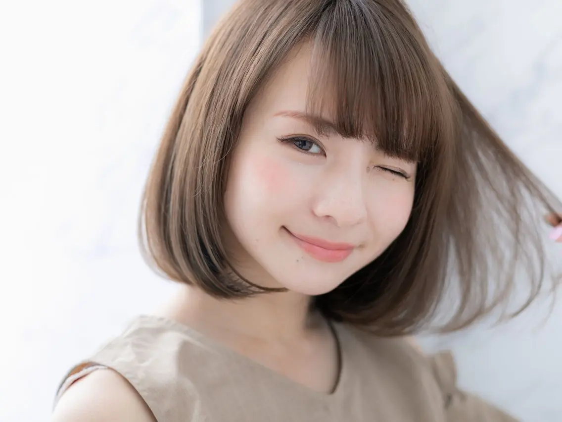 ショート 北田🌟小顔レイヤー 🌟寒色ショート🌟のヘアスタイル
