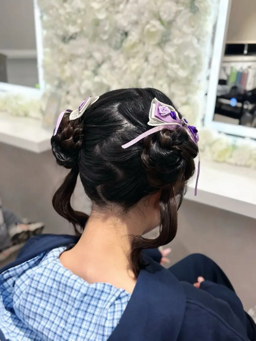 ヘアアレンジ ヘアセット ベルグロー原宿 🦋ꜱᴀᴋᴜʀᴀのヘアスタイル