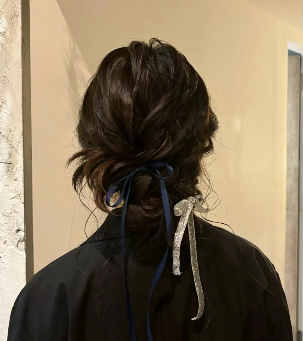 ヘアセットの写真