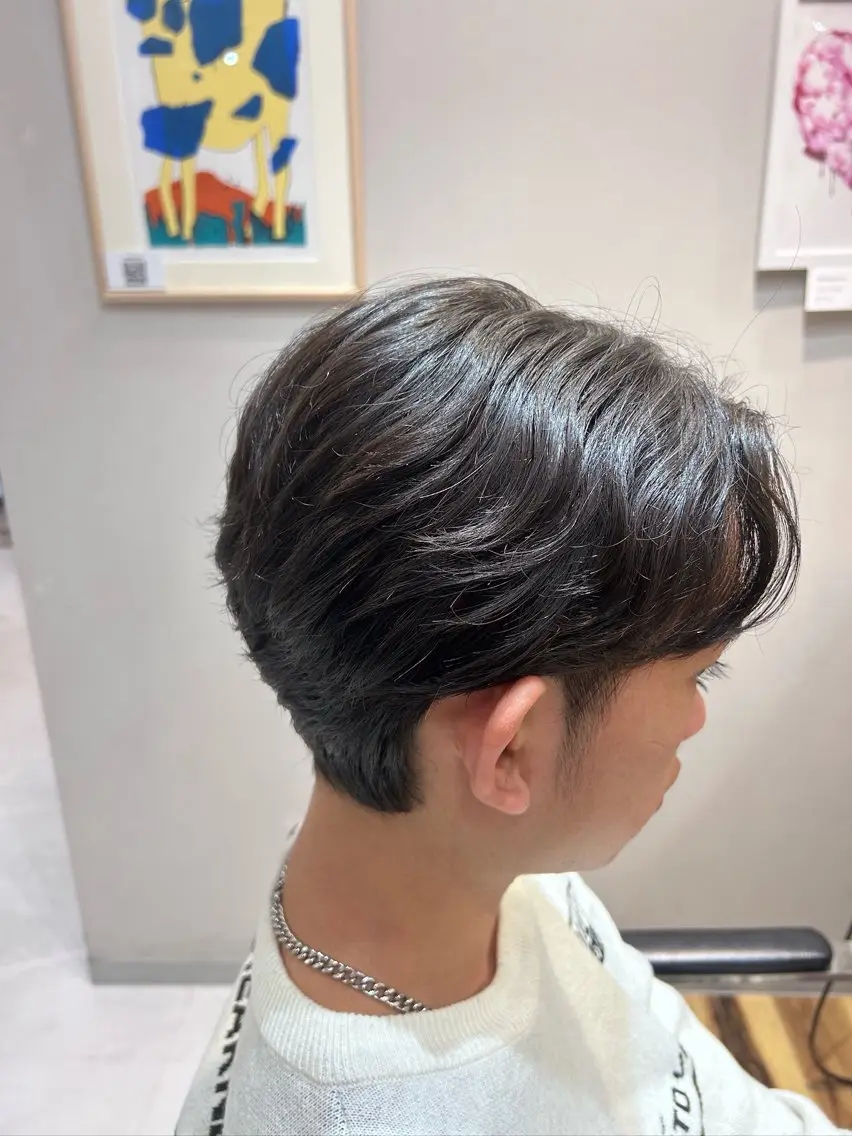 メンズ パーマ NOA モデル募集中のヘアスタイル
