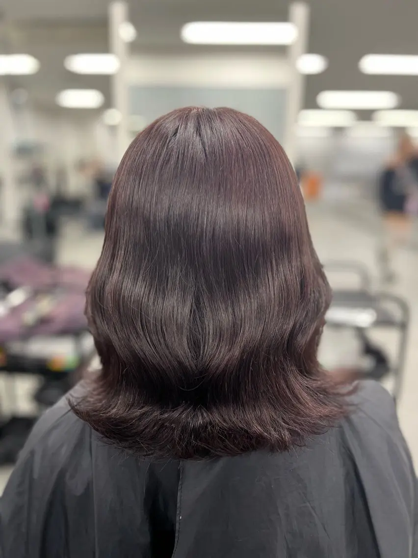 カラー ベージュ・ラベンダー カラー🎀りりのヘアスタイル