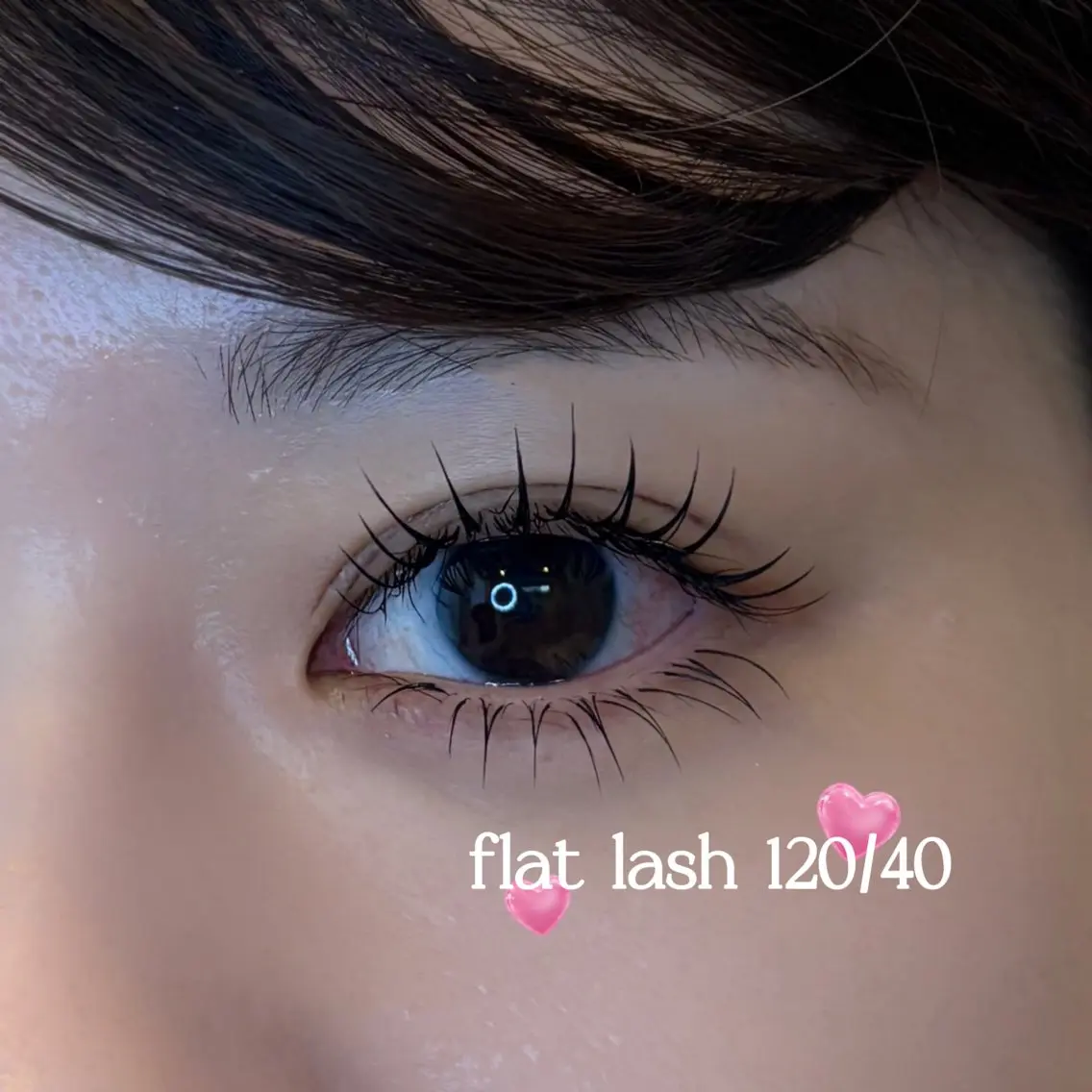 フラットラッシュ上下🎀120/40の写真