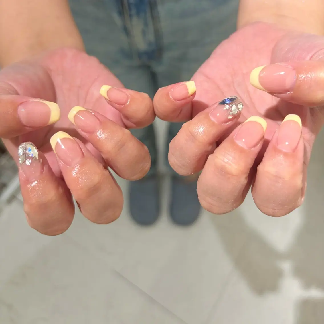 ネイル フレンチネイル ハンドネイル ちゃ～み～nail ひよりのネイルデザイン