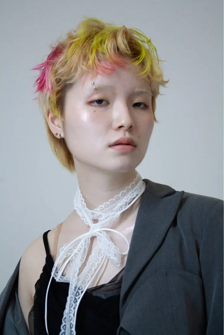 ショート カラー ヘアカラー デザインカラー /rioのヘアスタイル