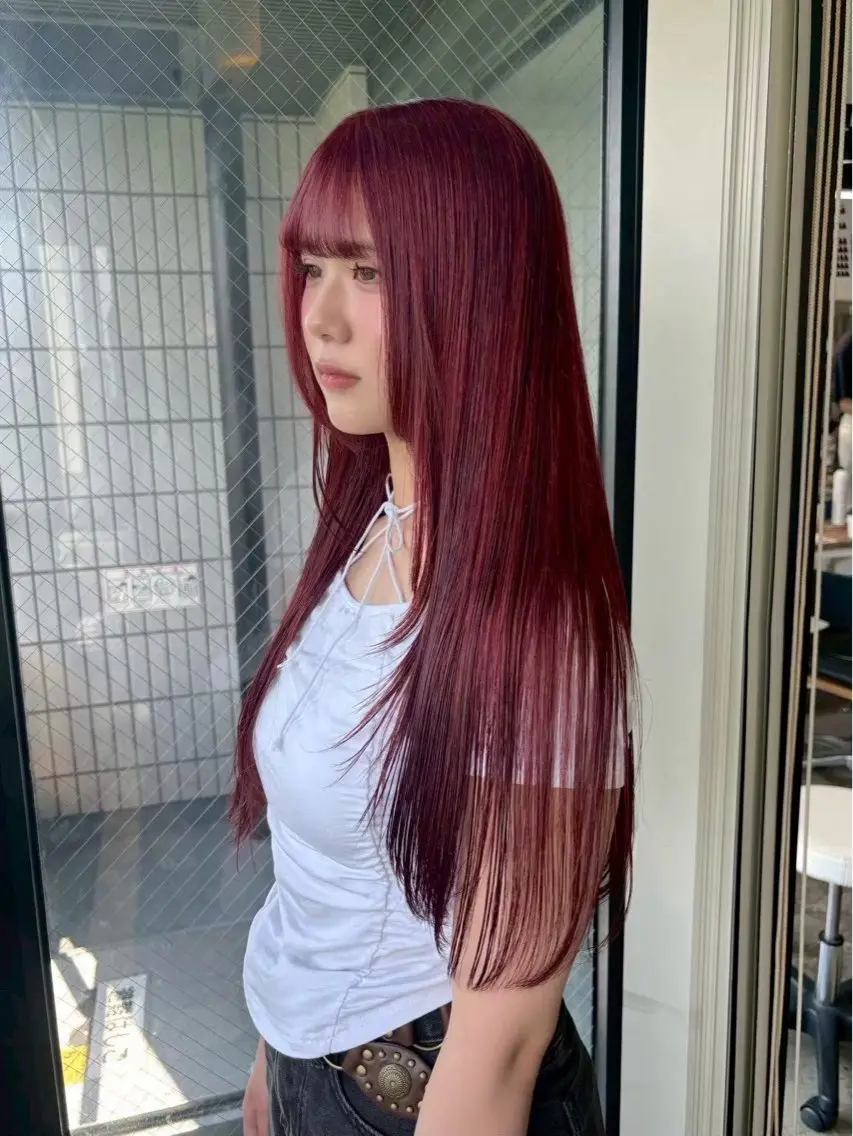 セミロング メンズ メンズブリーチ トリートメント ヘアカラー トリートメント 艶ブリーチなしカラー 🐹🤍ナナカのヘアスタイル
