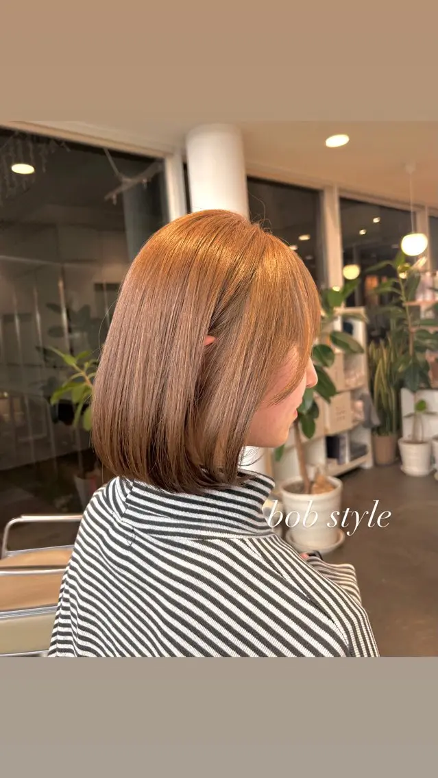 ショート ボブ 長めボブ 似合わせカット ♡レイヤーボブ パーマ/うらら♡のヘアスタイル
