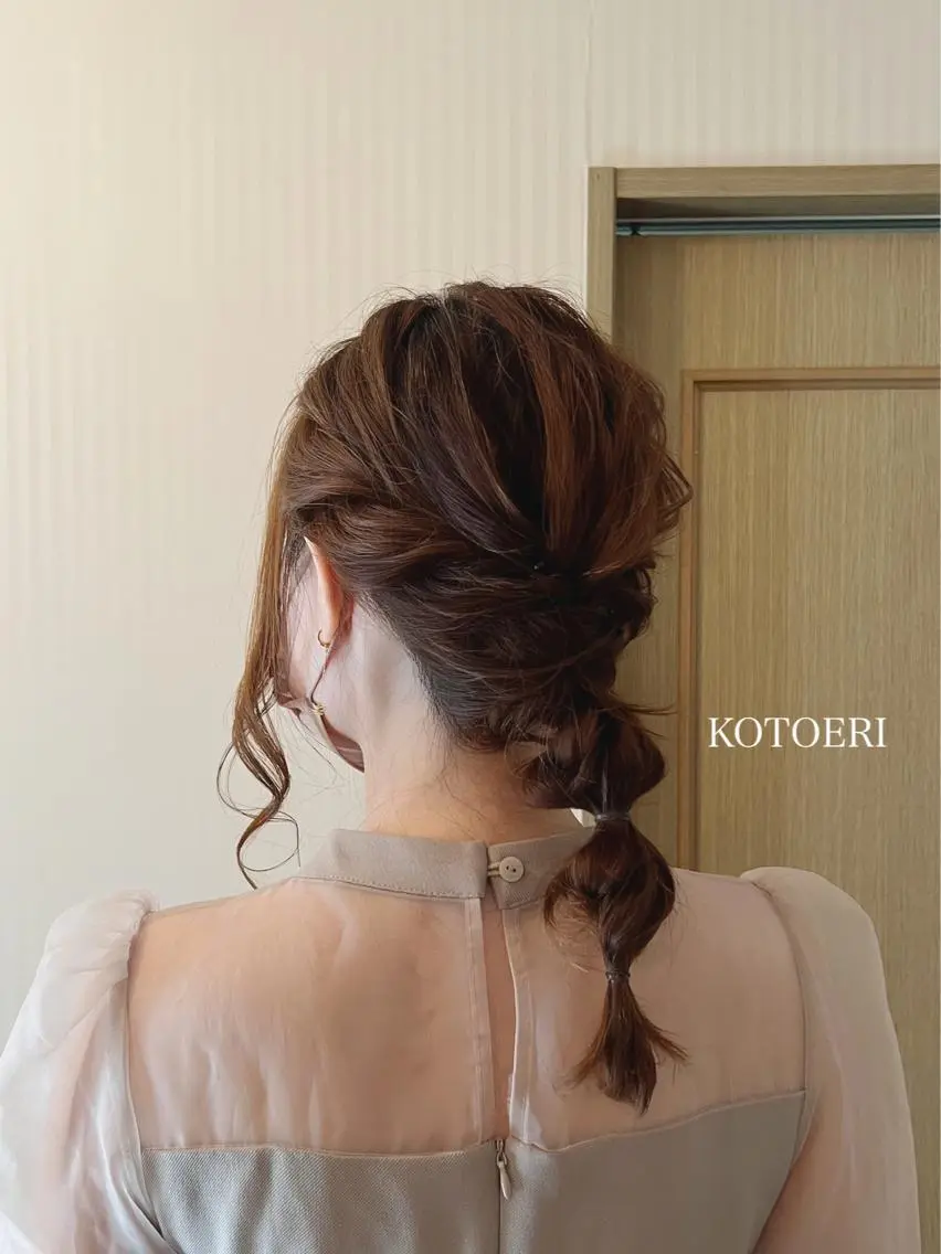 ✨人気No.1✨ヘアセット(アップスタイル)の写真