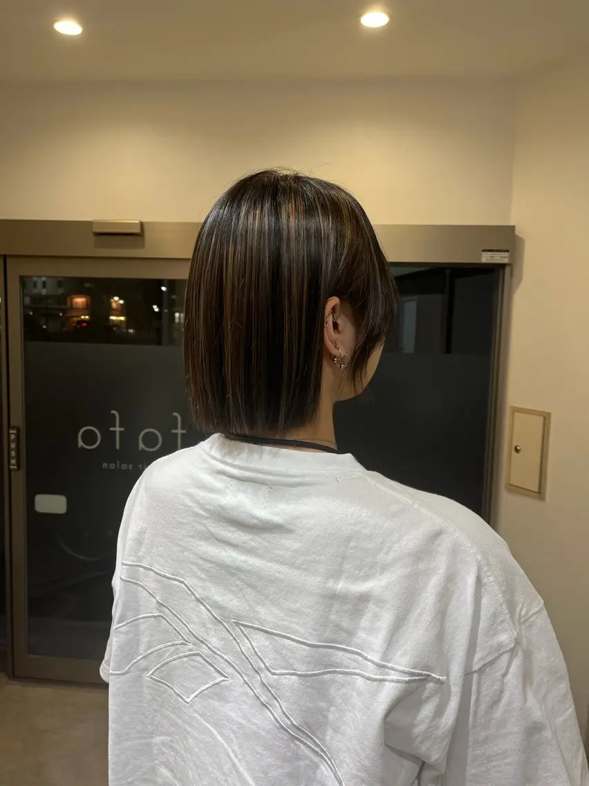 ショート ✨髪質改善/ボブ /⚡️雷賀⚡️のヘアスタイル