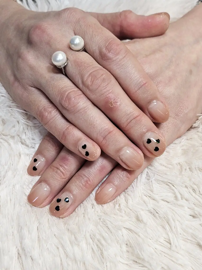 ネイル ハンドネイル plus j ゆう˚ʚ♡ɞ˚のネイルデザイン