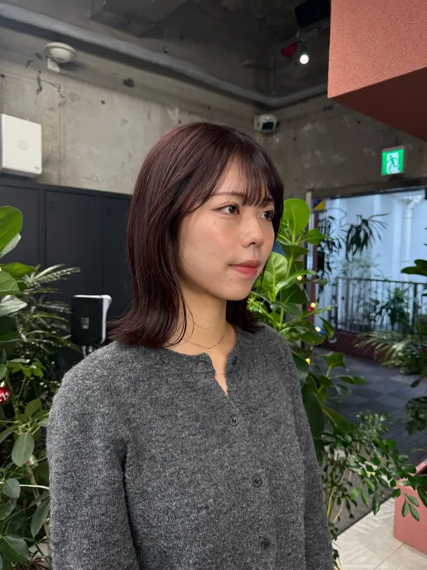 ミディアム 【ハッシュレイヤー 】🌷NATSUKIのヘアスタイル
