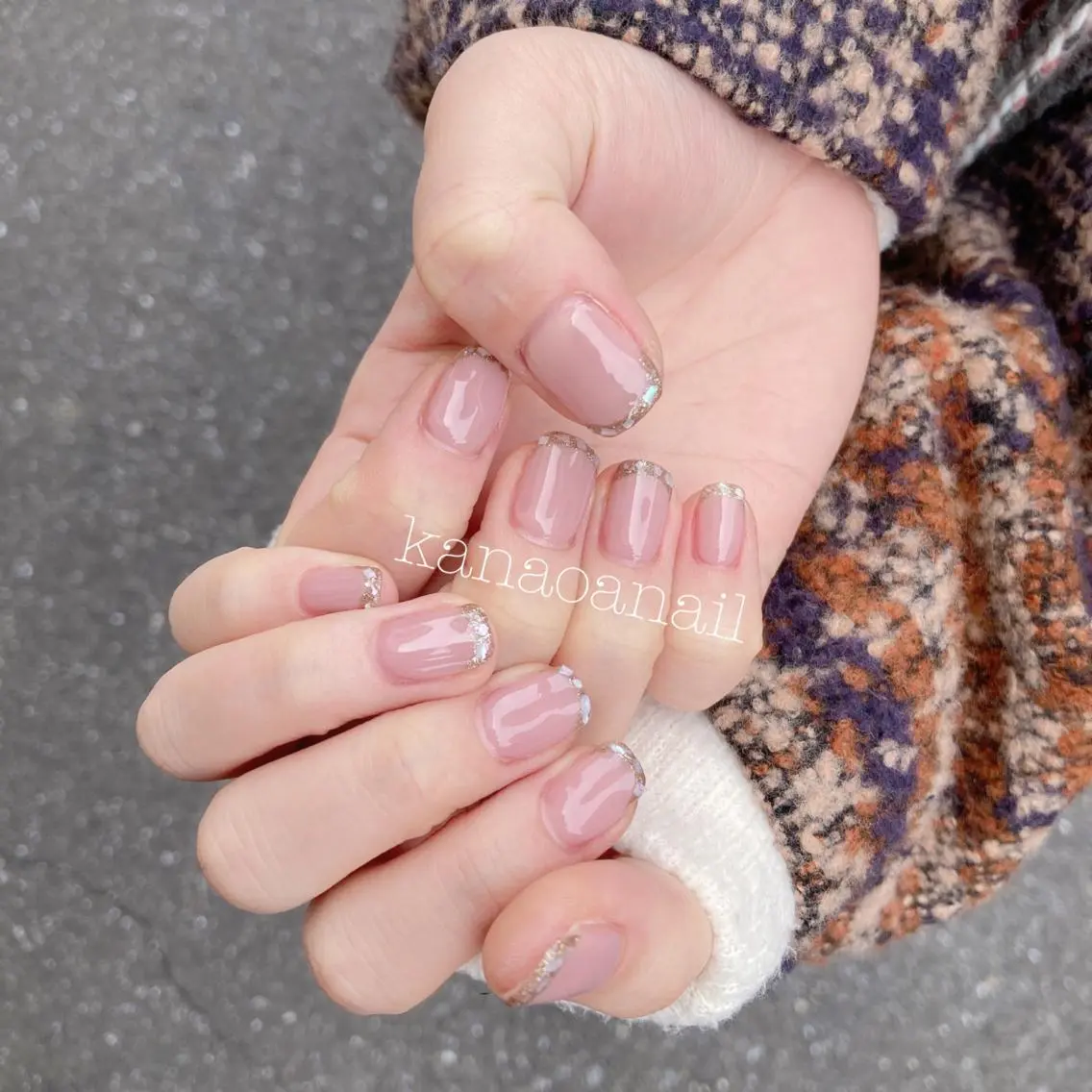 ネイル 地爪育成💅 kanaoanailのネイルデザイン