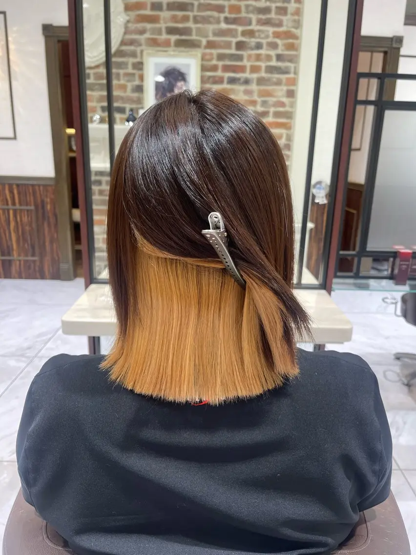 ミディアム カット トリートメント 森田 明日香のヘアスタイル