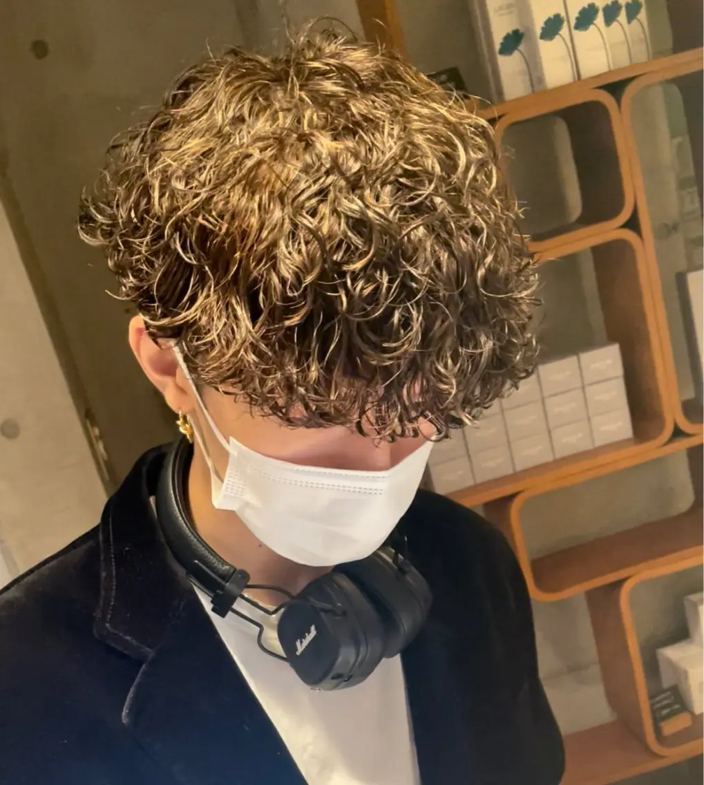 ショート パーマ 🌿美髪縮毛矯正 のプロ安川🌿のヘアスタイル