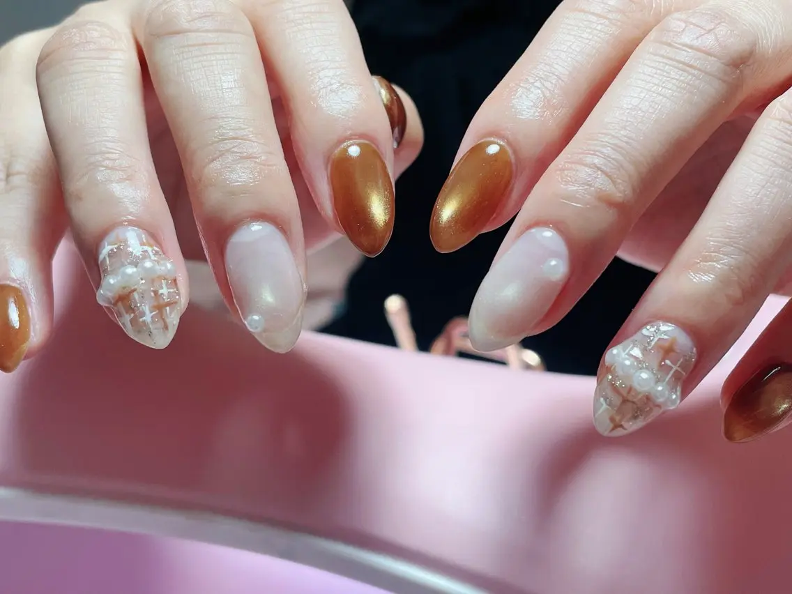 ネイル ハンドネイル Lovely JURIのネイルデザイン