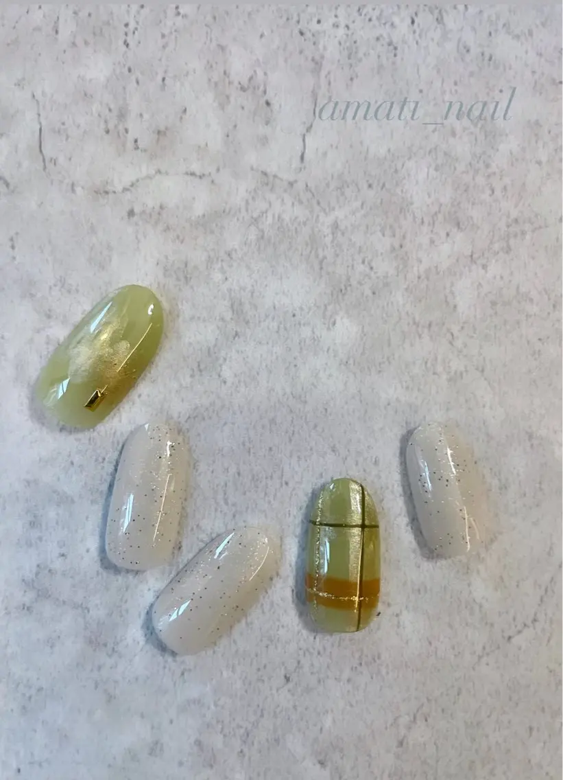 ネイル フットネイル ジェルネイル マグネットネイル ミラーネイル ニュアンスネイル ハンドネイル amati_nail TAKAKOのネイルデザイン
