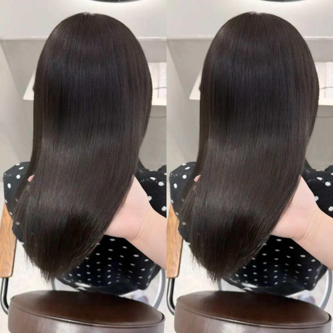 【リピーター様クーポン❣️】透明感ヘアカラー+1stepトリートメントの写真