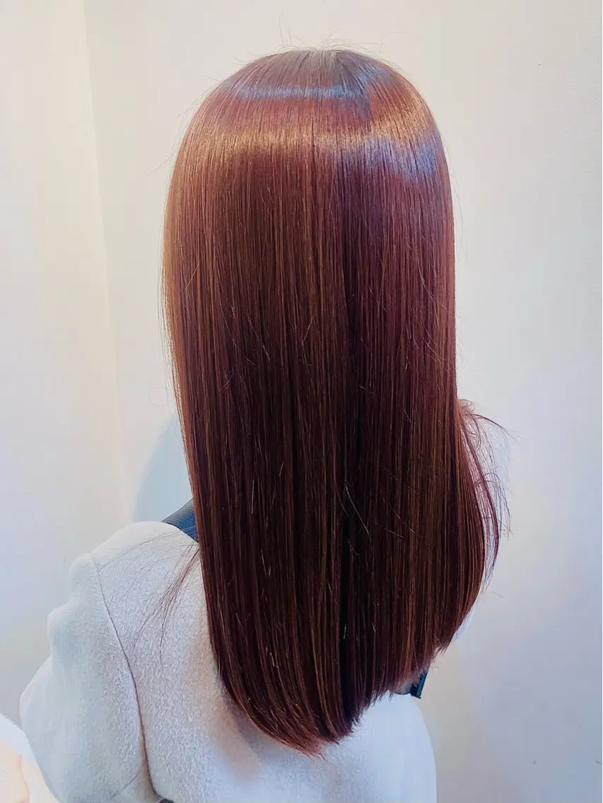セミロング カット 🫧☘️大山 月輝凪☘️🫧のヘアスタイル