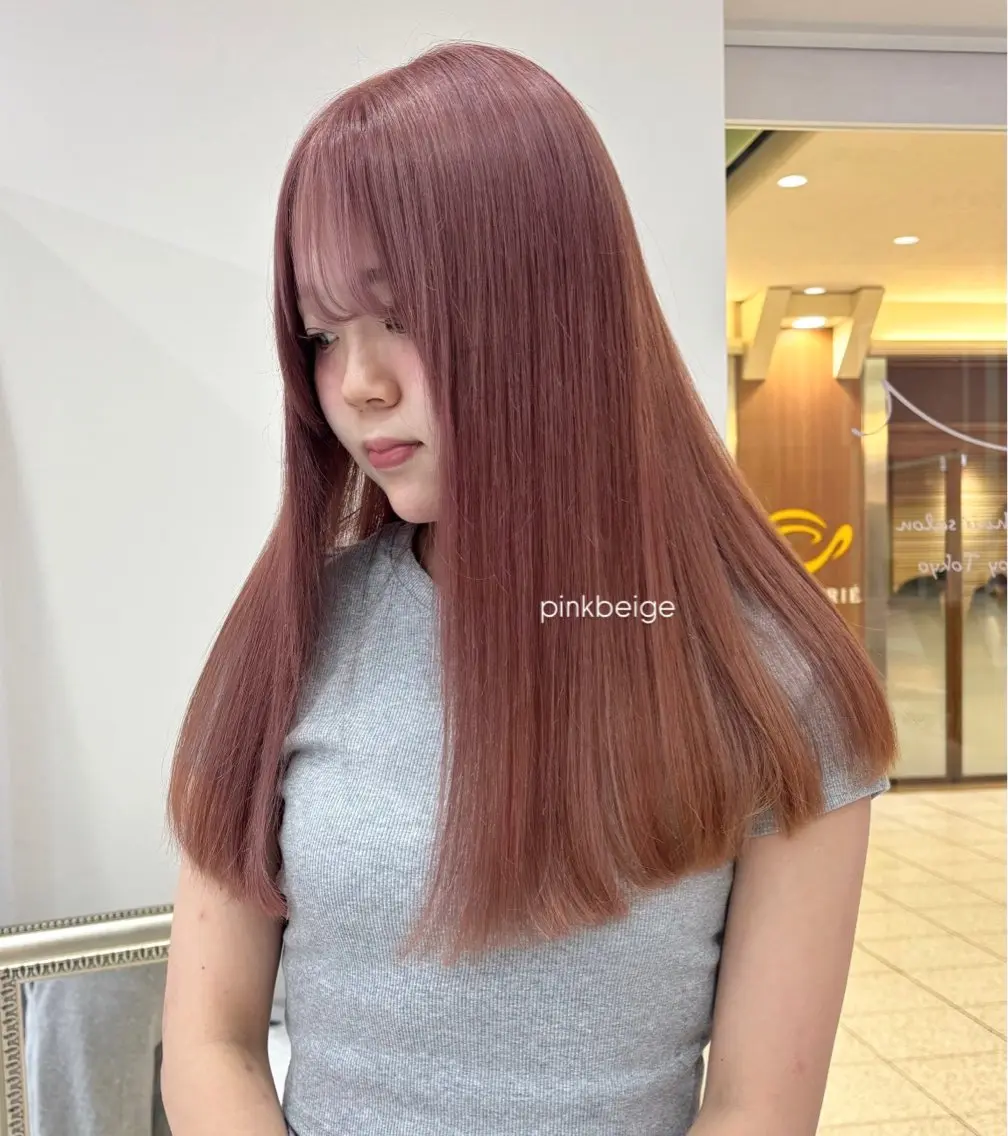 カラー ヘアカラー トリートメント 服部 沙弥佳のヘアスタイル