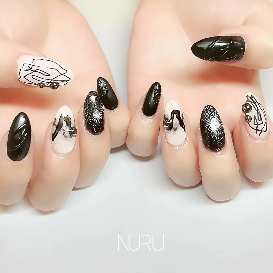 ネイル ハンドネイル NULLNAIL新宿 YUIのネイルデザイン