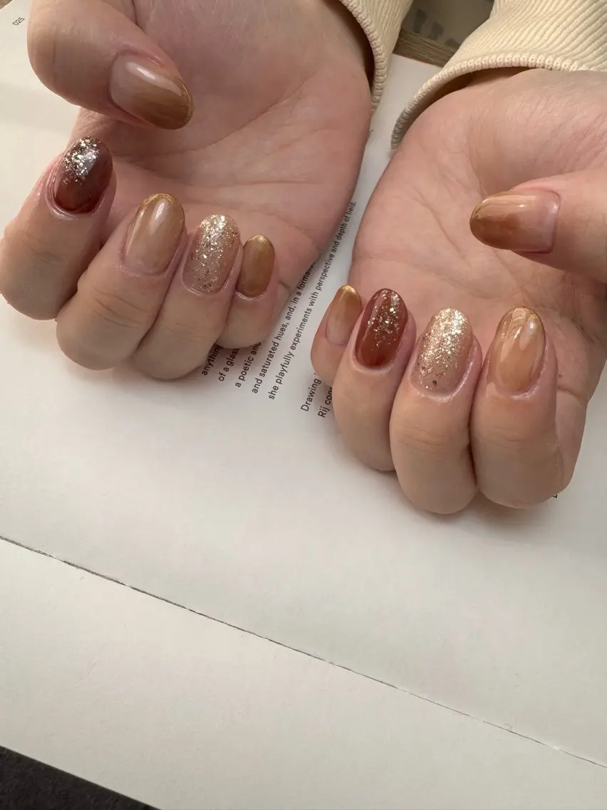 ネイル ニュアンスネイル ハンドネイル 白日-hakubi nail-のネイルデザイン