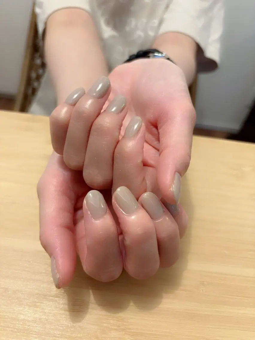 ネイル ワンカラーネイル ハンドネイル komohana salon🌺のネイルデザイン
