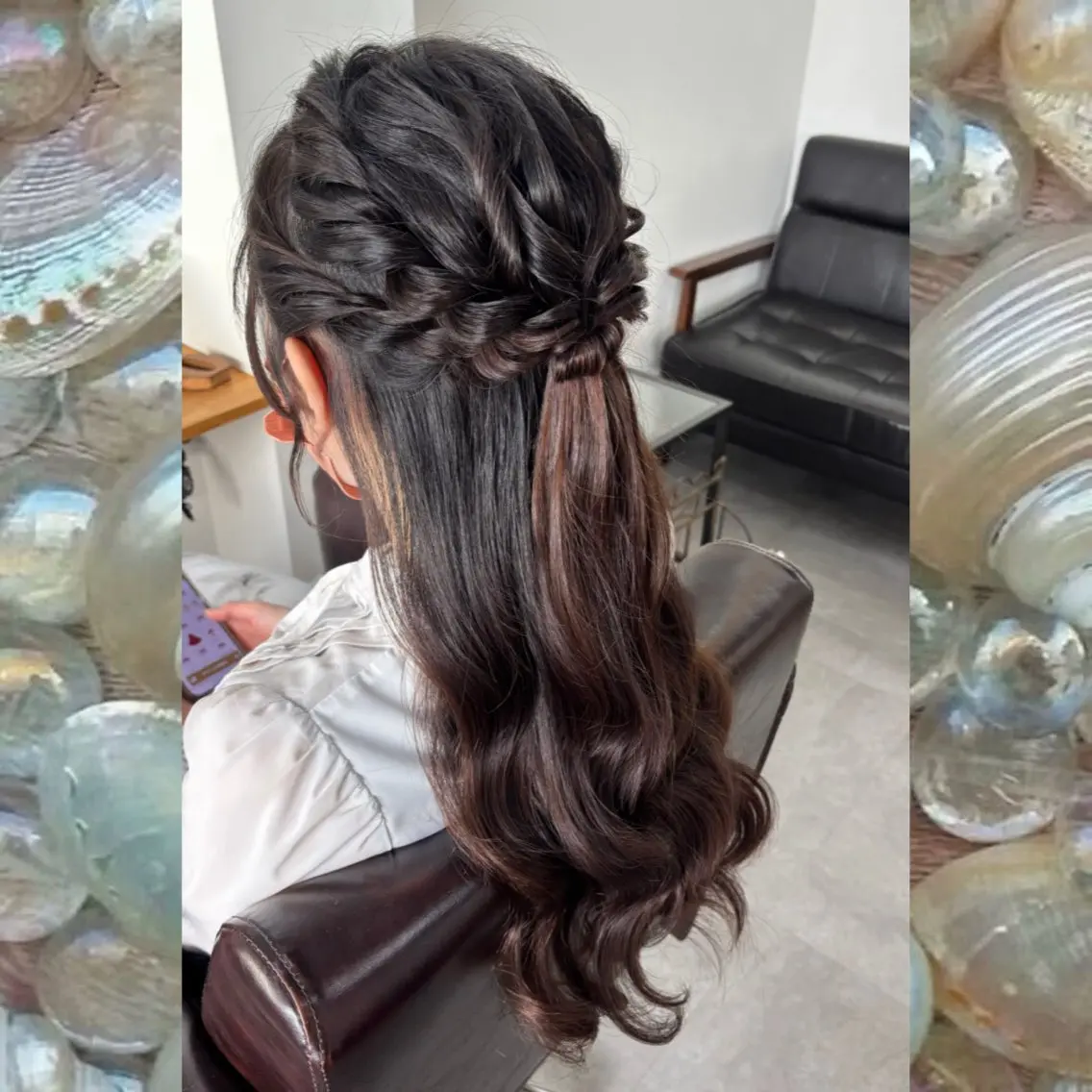 ヘアアレンジ ヘアセット 河原 彩心【練習モデル】のヘアスタイル