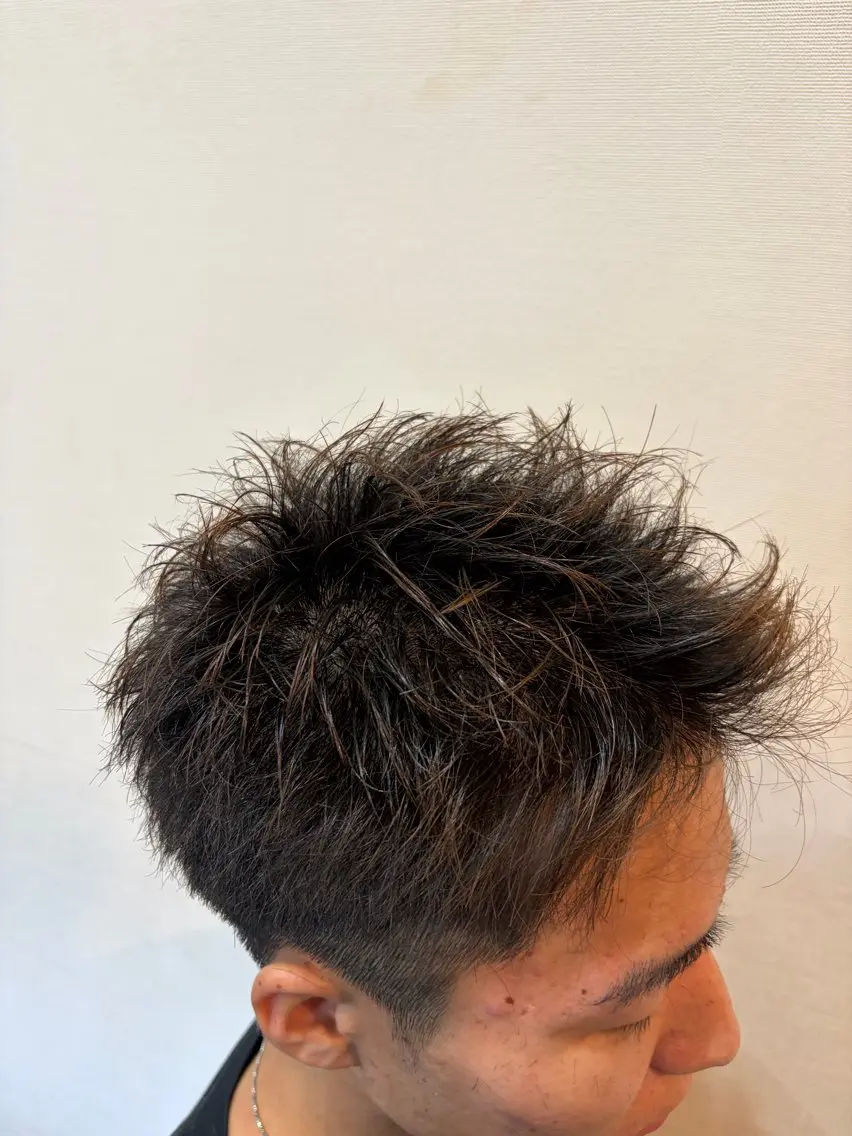 ショート メンズ 小久保 陵冶のヘアスタイル
