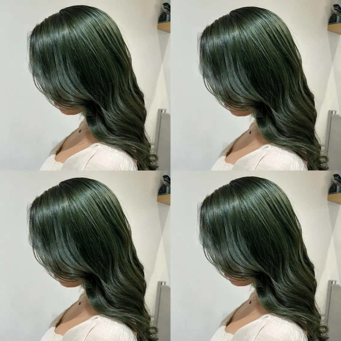 ミディアム カラー アッシュ 💎透明感カラー特化 💎TAISEIのヘアスタイル