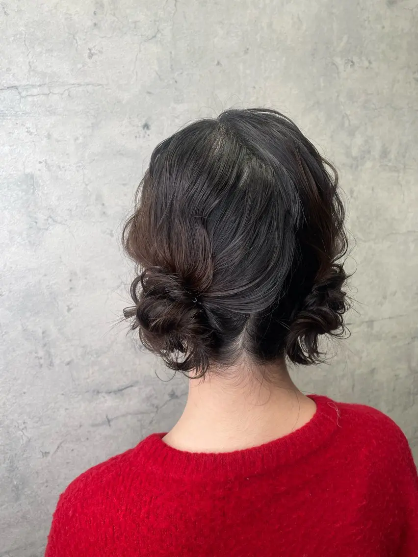 ヘアセット🍎¥2200（16:00​〜​）の写真