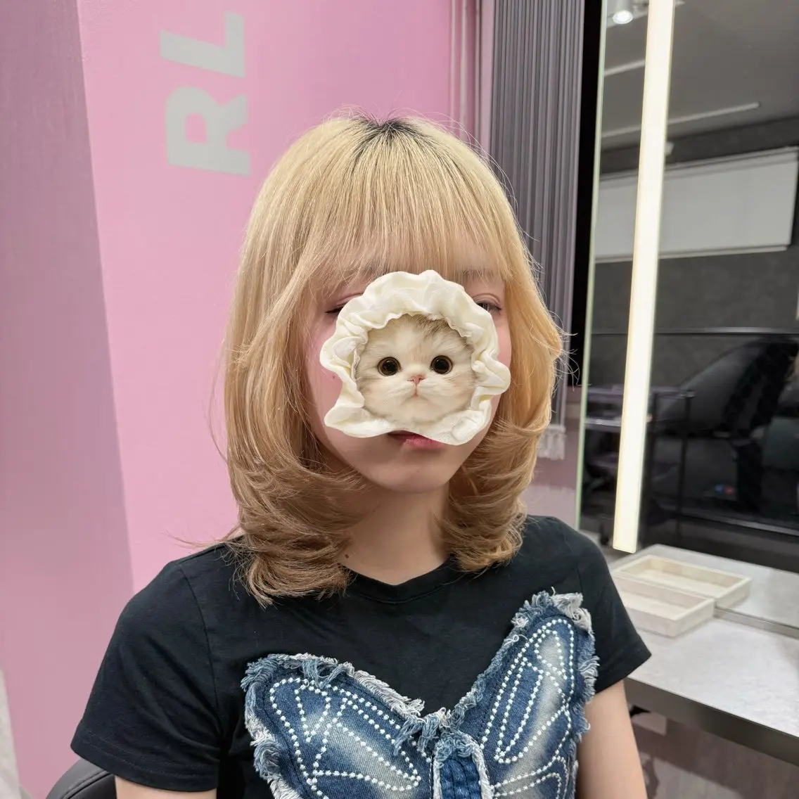 ミディアム Ryuya RLINOのヘアスタイル
