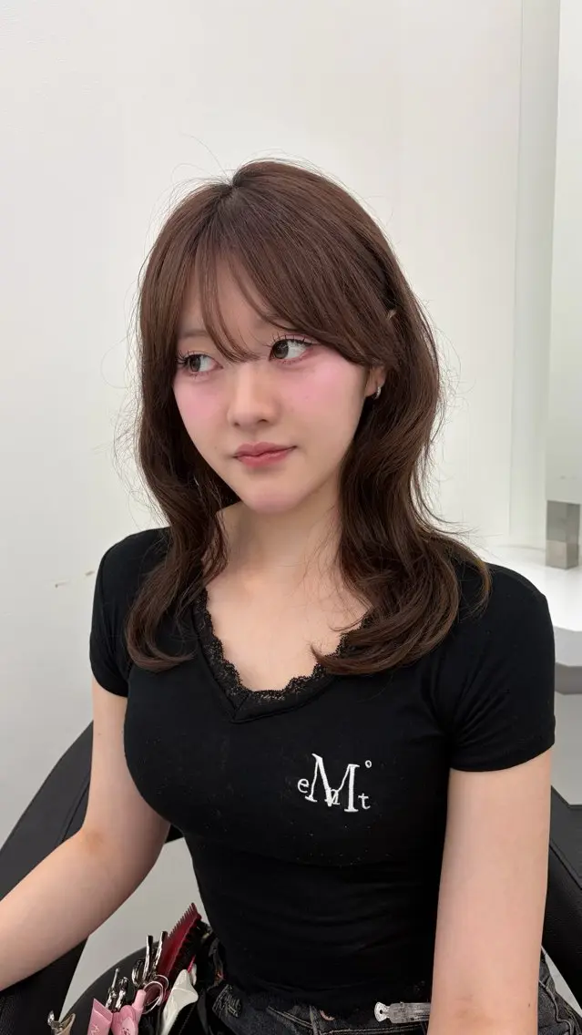 ロング ヘアカラー Yuka/福岡美容室 /カラーモデル募集中のヘアスタイル