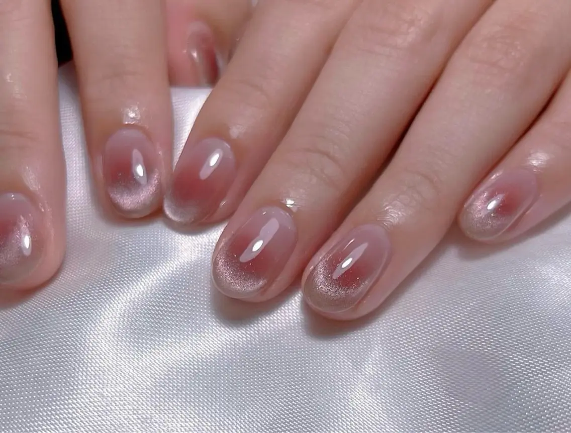【人気UPデザイン】Hand | グラデーション&フレンチマグネットの写真