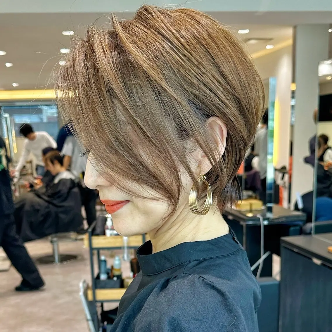 ショート ショートヘア ✨大人ショート専門 カットモデル/銀座のヘアスタイル