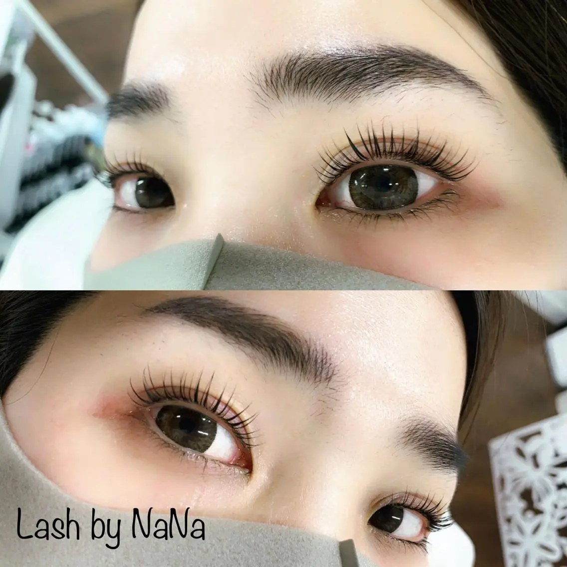 マツエク・マツパ パリジェンヌラッシュリフト マツパ khaki eyelashの眉毛・アイブロウイメージ