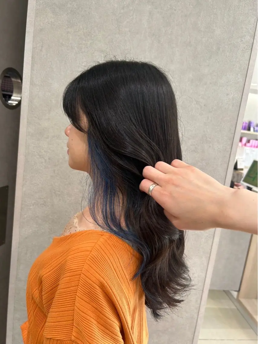 カラー ヘアカラー トリートメント 🍨デザインカラー/ ブリーチ”みさき🐇のヘアスタイル