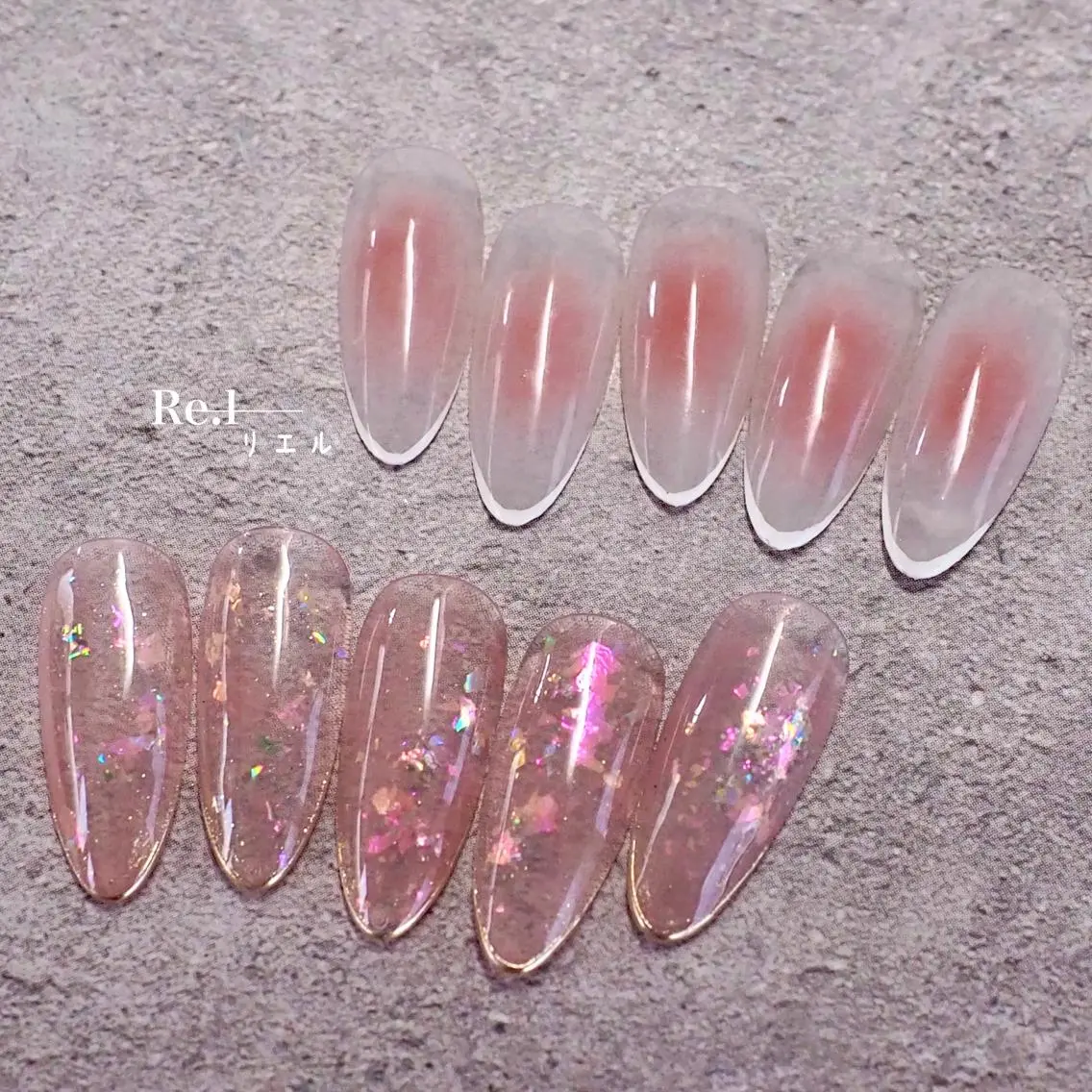 ネイル モチの良さ◉ フィルインネイル♡のネイルデザイン
