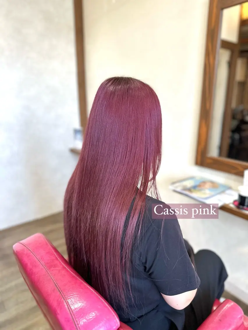 カラー Salon de QualiaRUNAのヘアスタイル