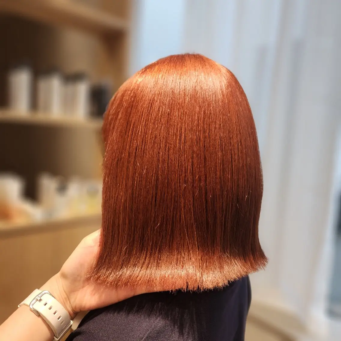 ミディアム カラー シールエクステ🎀 ホシノ🕒ユウカのヘアスタイル