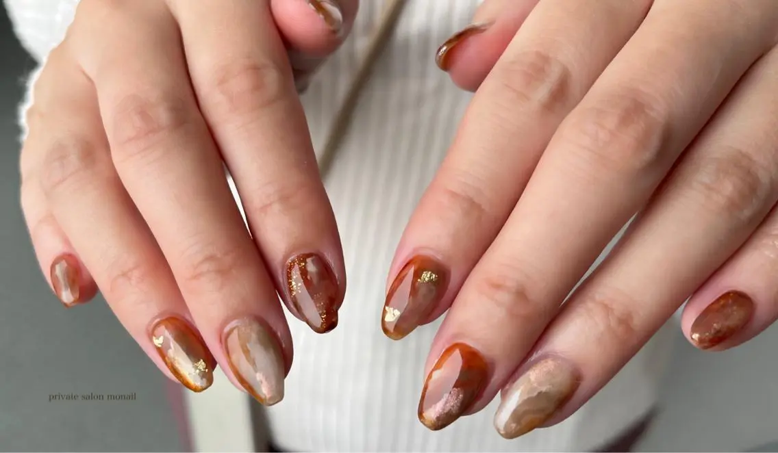 ネイル ハンドネイル nail salon monailのネイルデザイン