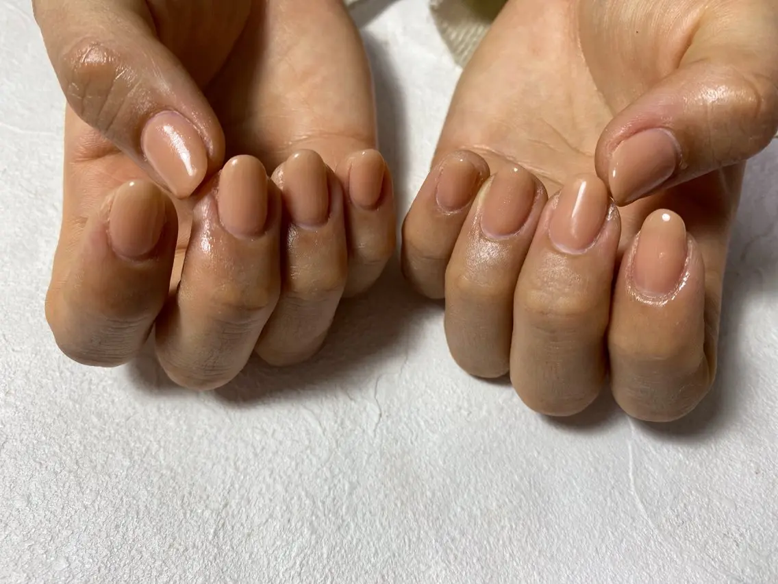 ネイル オーロラネイル フットネイル フレンチネイル ジェルネイル 韓国ネイル mogunail &blowのネイルデザイン