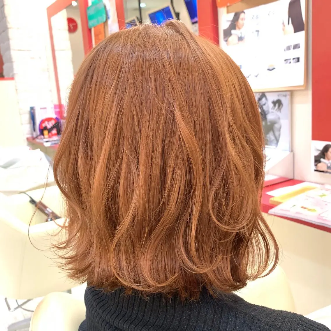 ミディアム カラー 櫻井 なんなのヘアスタイル