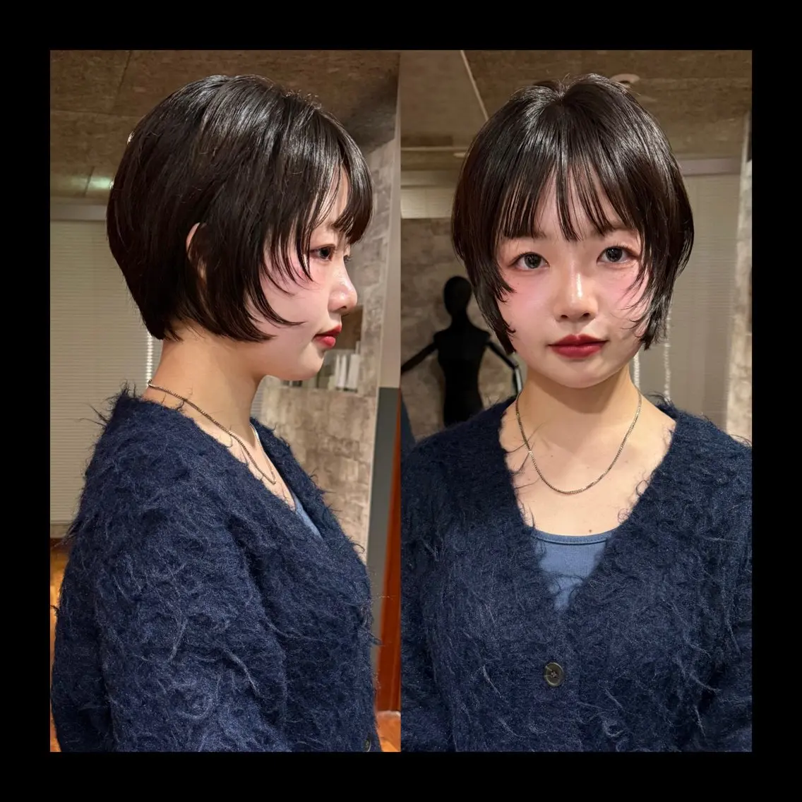 ショート カラー 似合わせカット カット ヘアカラー トリートメント mai / linoah˚✧のヘアスタイル