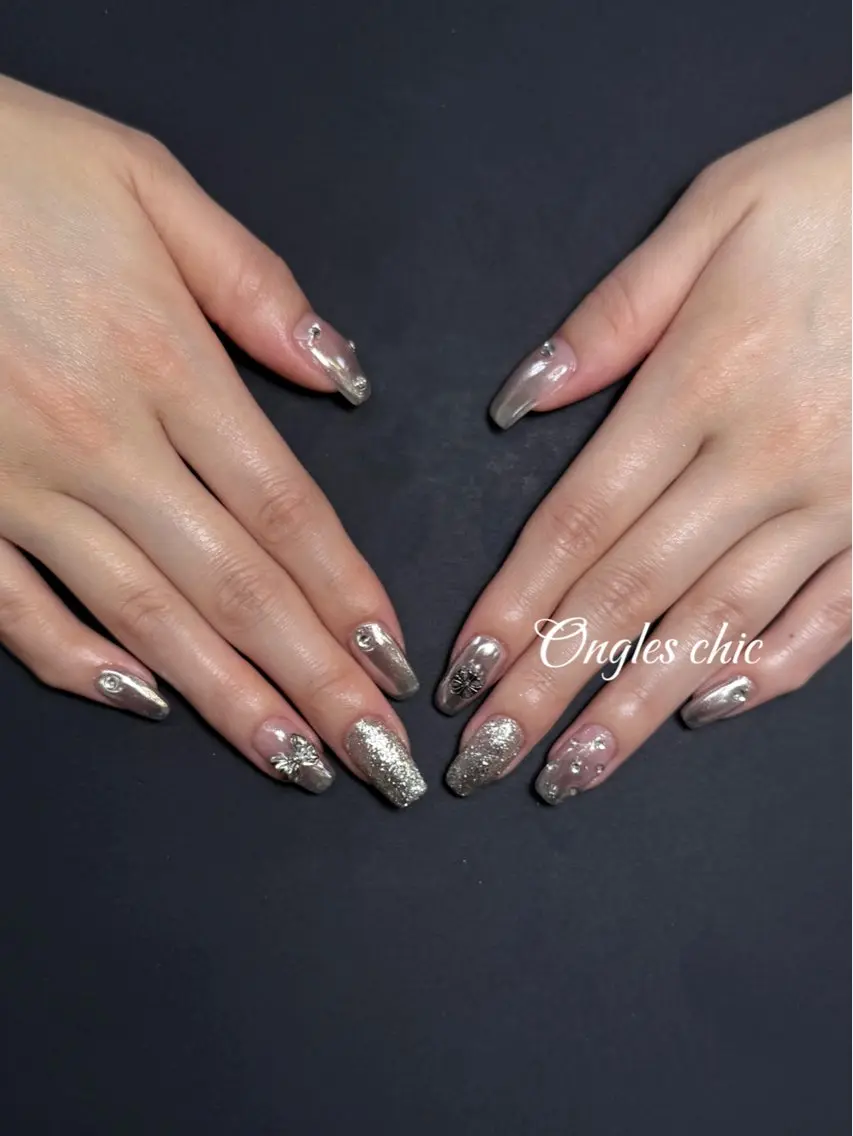 ネイル ハンドネイル ongles chicのネイルデザイン