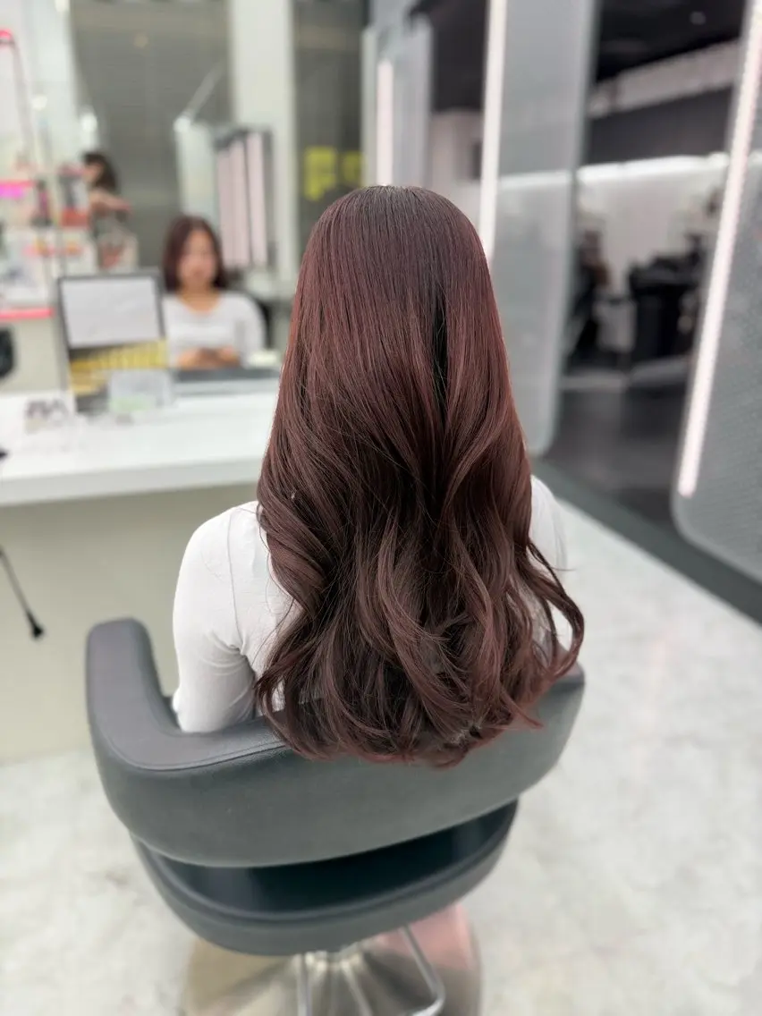 ロング カラー カット ヘアカラー 🥂上品ワンホンヘア 🥂nozomiのヘアスタイル