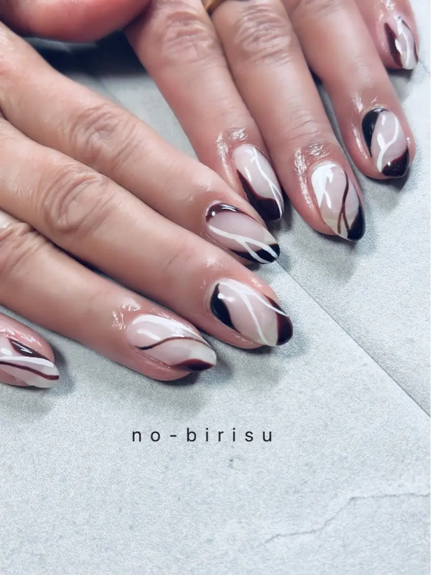 ネイル ハンドネイル no-birisu nailのネイルデザイン