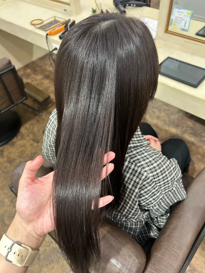 カット💇🏻➕髪質改善トリートメント🫧の写真