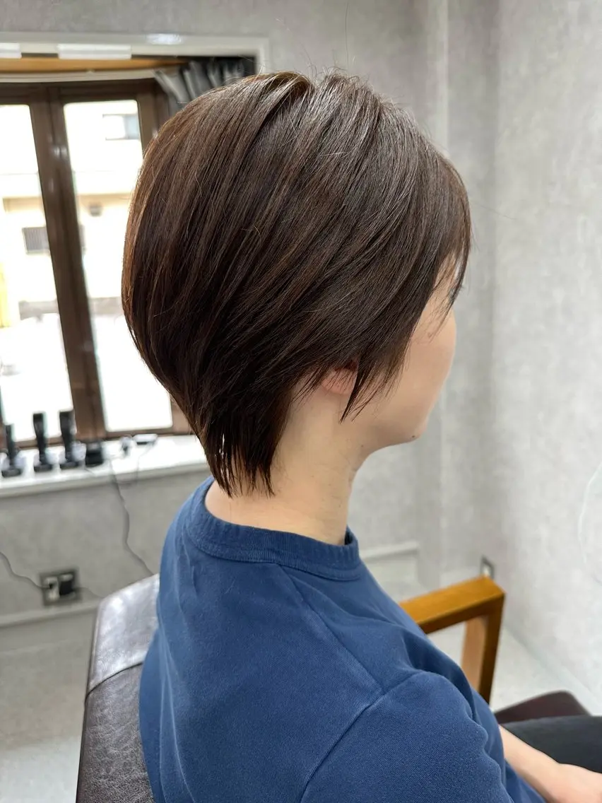 ショート カット ヘアカラー パーマ 縮毛矯正 トリートメント Lien 深井店のヘアスタイル