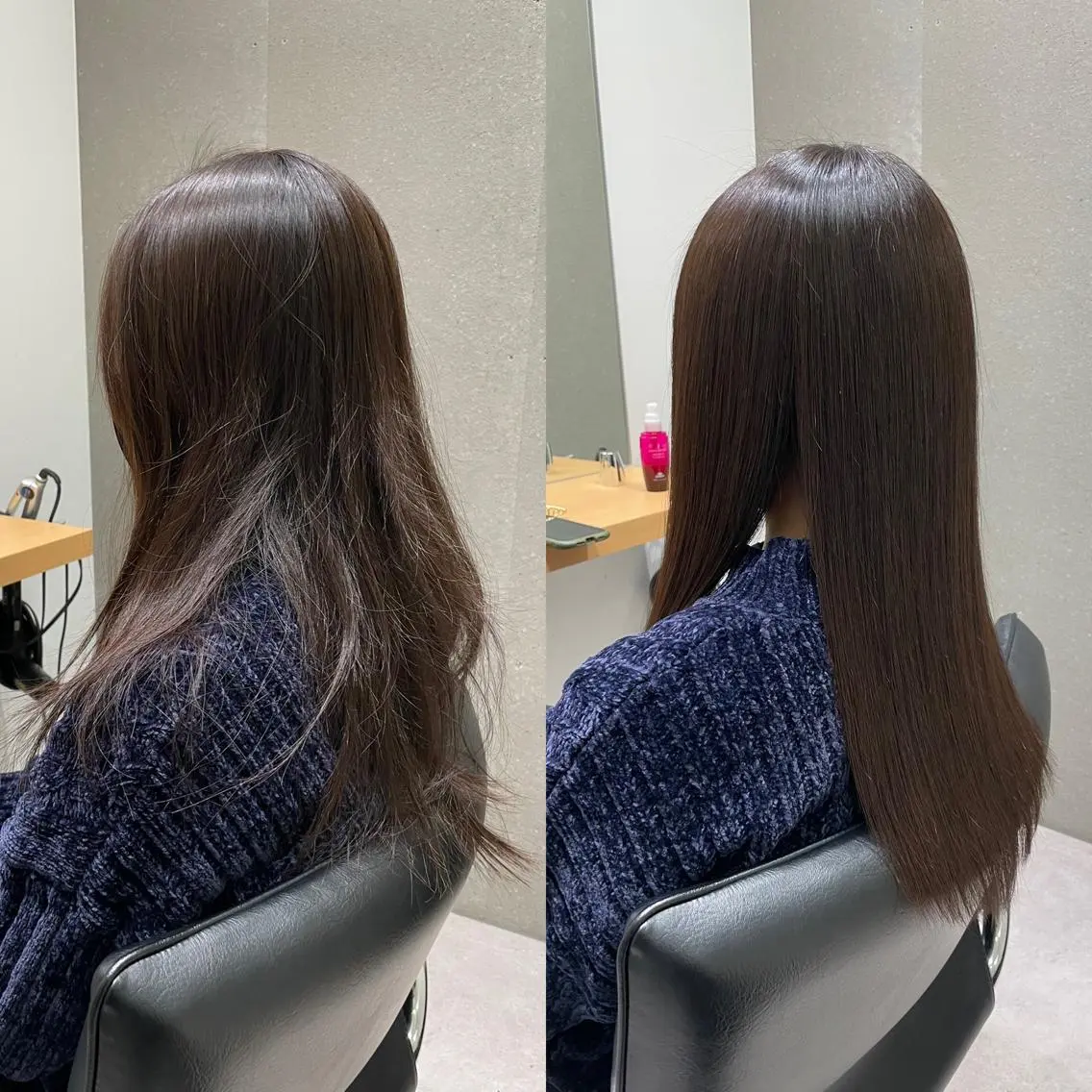 ミディアム 髪質改善 トリートメント 酸熱トリートメント 髪質改善ヘアケア 艶髪特化/上田のヘアスタイル