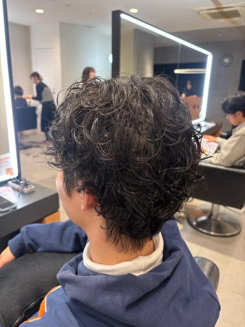 ショート パーマ KOUYU(ému) 伏見/カラーモデルのヘアスタイル