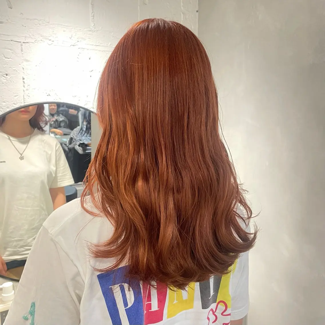 ミディアム カラー ヘアアレンジ ヘアカラー 🎀レイヤー 透明感 カラーyuuri🎀のヘアスタイル